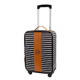 monogrammed suitcase carry on