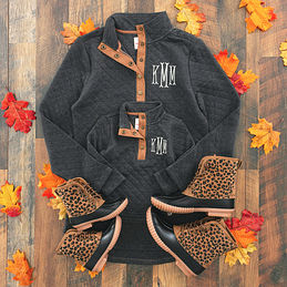 Marleylilly Monogrammed Puffer Jacket