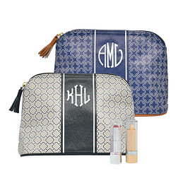 Monogrammed Cosmetic Case | Toiletry Bags | Marleylilly