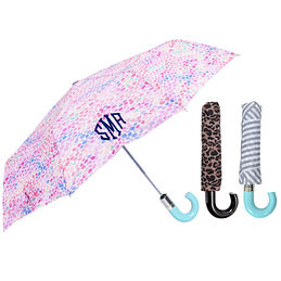 monogrammed personalized umbrella