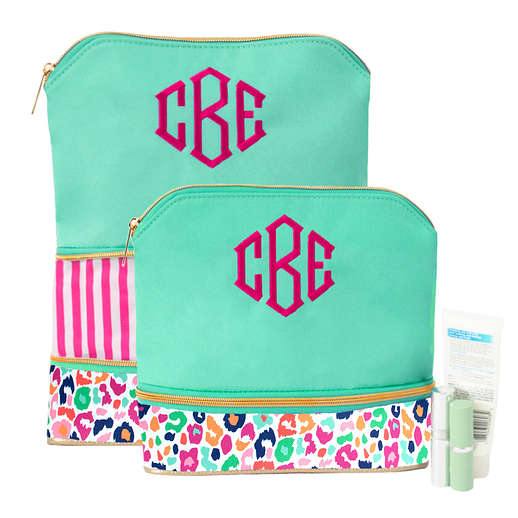 Monogrammed Makeup Bags — Personalized Cosmetic Cases