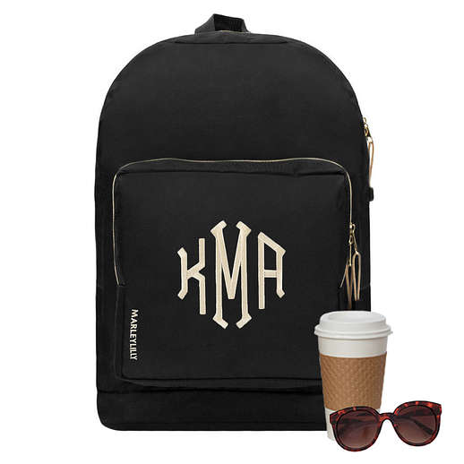 Monogrammed Everyday Backpack
