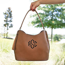 Monogrammed Cheyenne Purse