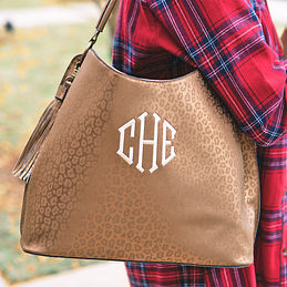 Monogrammed Cheyenne Purse