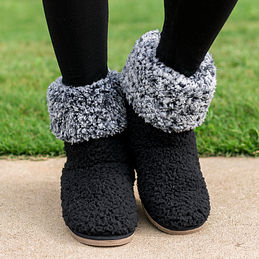 sherpa booties
