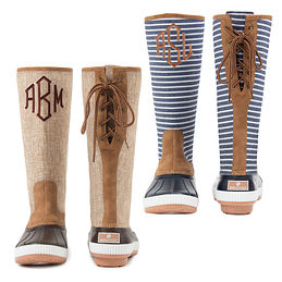 Embroidered Boots Shoes Sandals Monogram – Marleylilly