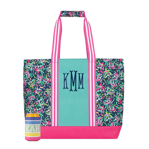 Image of Monogrammed Mega Beach Bag