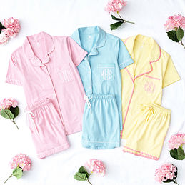 Monogrammed Classic Sleep Set