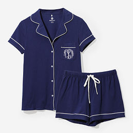Monogrammed Classic Sleep Set