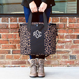 monogrammed cooler bag