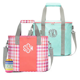 monogram tote purse