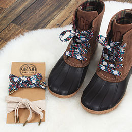 Duck boot outlet shoelaces