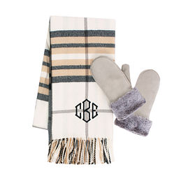 Monogrammed Scarf Collection — Marleylilly