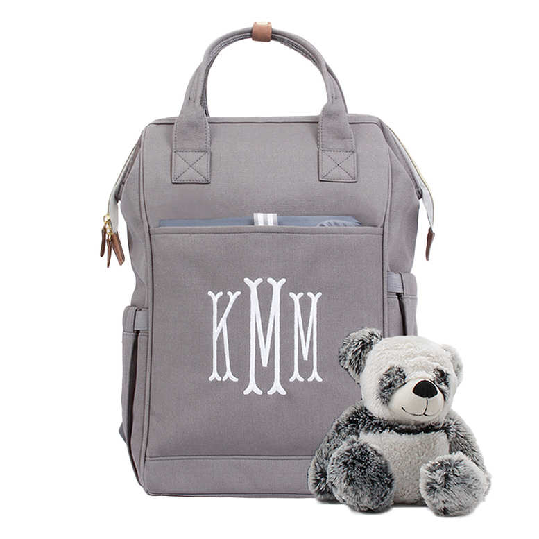 Monogrammed Diaper Bags — Marleylilly