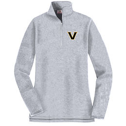 Vanderbilt Commodores Pullover Sweatshirt in Heathered Gray