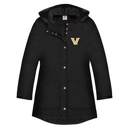 Vanderbilt Commodores Rain Jacket in Black