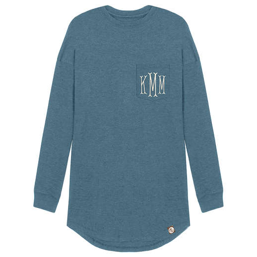 Monogrammed Long Sleeve Shirt