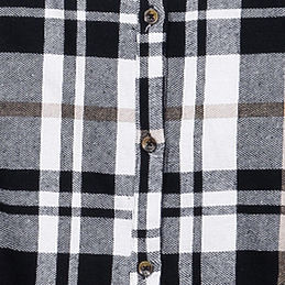 Monogrammed Layering Plaid Tunic Shirt - Marleylilly