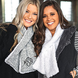 Monogrammed Scarves - Marleylilly