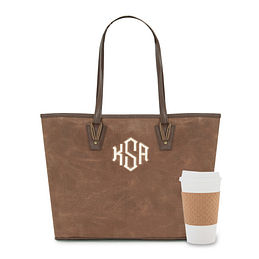 monogrammed canvas bags