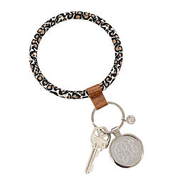 Marleylilly Monogrammed Tassel Key Chain