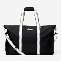Monogrammed Weekend Bag