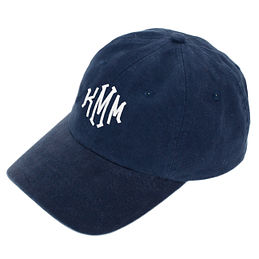 Monogrammed Baseball Cap for Women - Marleylilly