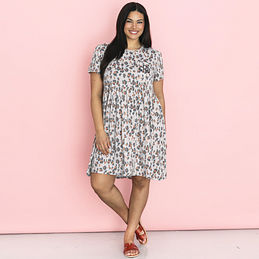 Monogrammed T-Shirt Dress