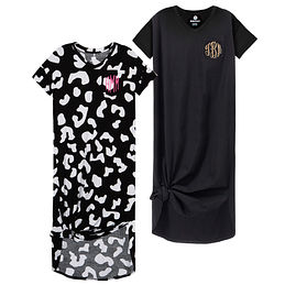 Marleylilly Monogrammed T-Shirt Dress