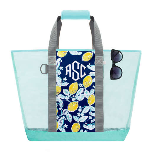 Monogrammed Beach Bags, Totes and Coolers Marleylilly