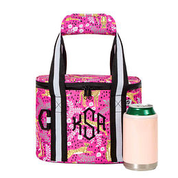 Reusable Cute Lunch Tote Bag - Personalized Monogram
