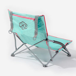 Shops monogrammed camping chair