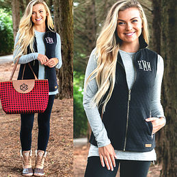 Personalized Puffy Vest - Marleylilly