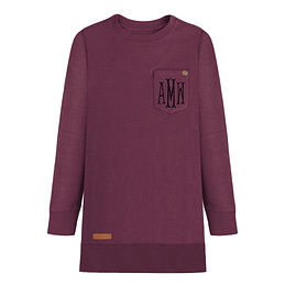 Monogrammed Corded Sweatshirt - Marleylilly