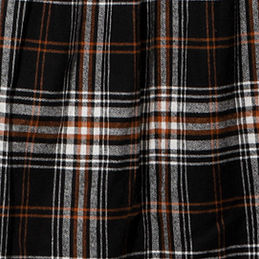 Monogrammed Plaid Dress
