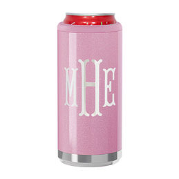 Personalized Can Cooler Women/'s Can Cooler Monogram Lilly Pattern Can Cooler Lilly Pattern Can Cooler monoL4 Custom Can Cooler