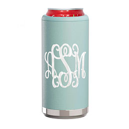 Red, White and Blue Slim Can Cooler – Initial Outfitters