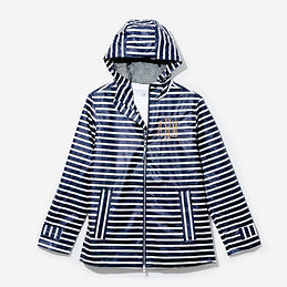 Monogrammed Rain Jacket - Women's New Englander Jacket with Hood