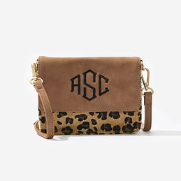 Monogrammed Stadium Approved Crossbody in Leopard - Fall 23