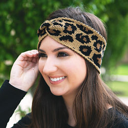 Personalized Leopard Print Scarf - Marleylilly