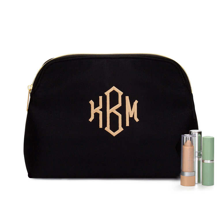 monogrammed makeup case