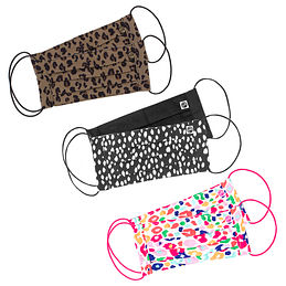 Leopard Face Mask Set