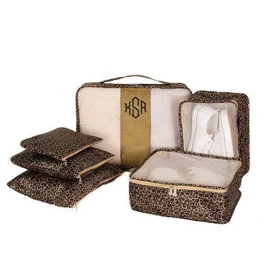 Image of Monogrammed Packing Bag Set