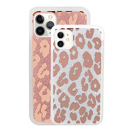 Glitter Leopard Phone Case