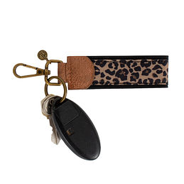 dark leopard key fob