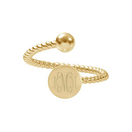 Adjustable Ring in Gold