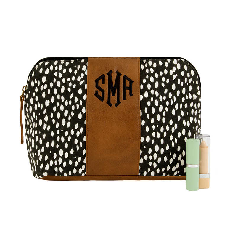 Monogrammed Makeup Bags — Personalized Cosmetic Cases