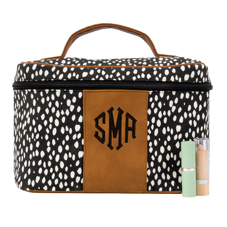 monogrammed makeup case