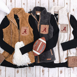 alabama sherpa vest