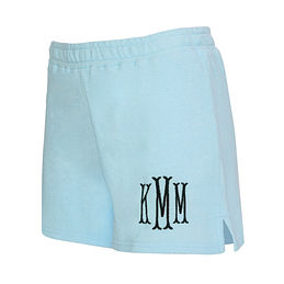 blue lounge shorts